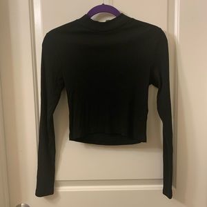 H&M Mock Turtleneck Crop Top — WORN ONCE!
